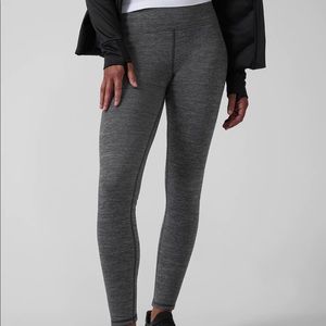 Athleta Altitude tights grey heather
